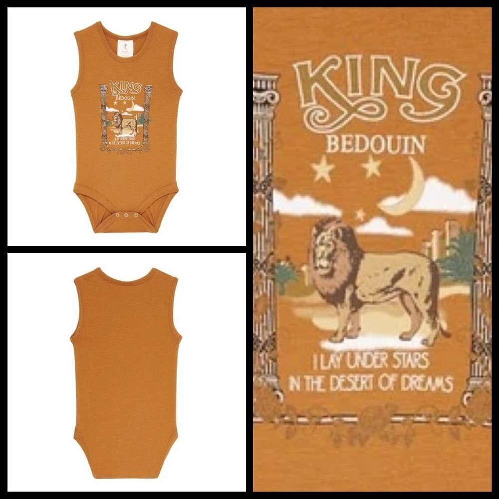 💕SPELL & THE GYPSY💕 King Bedouin Romper 3-6 M